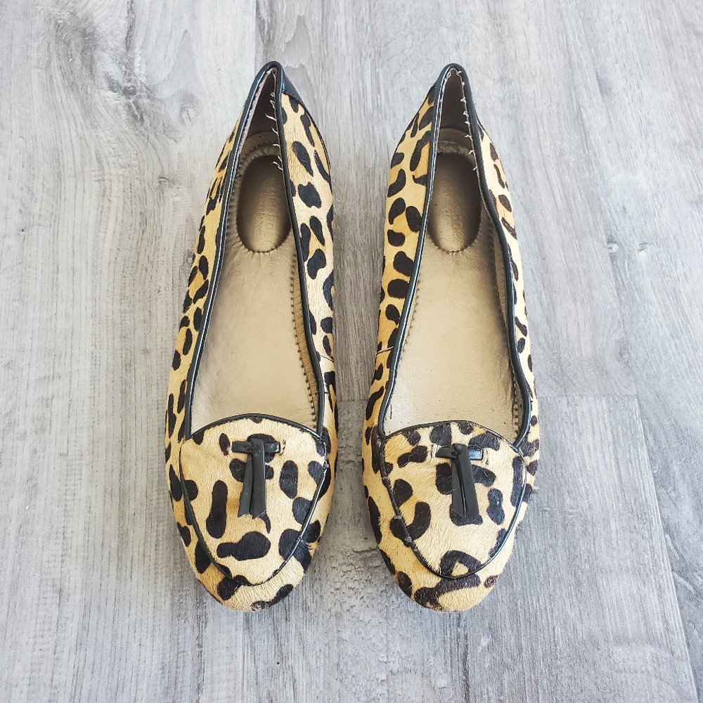 Leopard Ballet Flat Slippers from Town Shoes